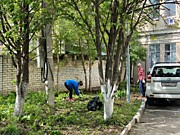 Субботник - 2025 с жителями дома №3/2 по ул.Татарстан 